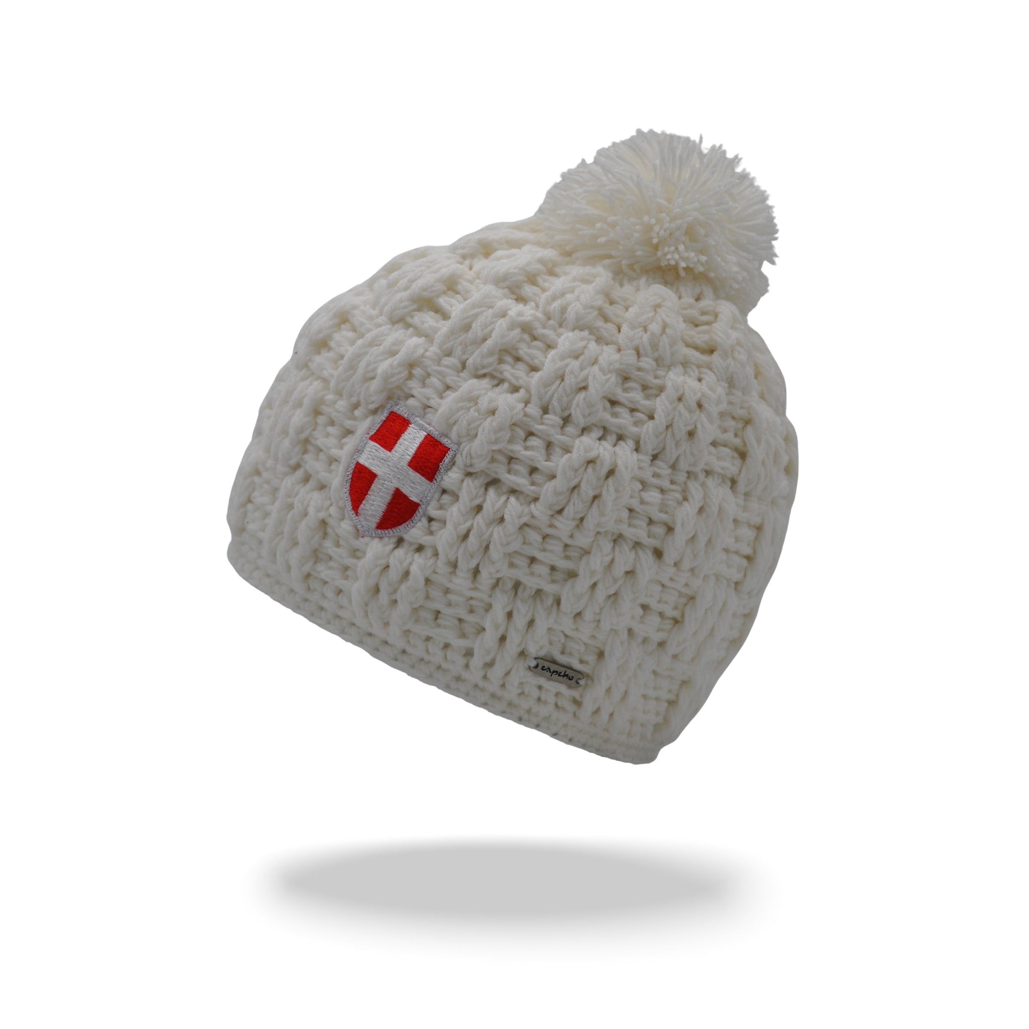 Bonnet Savoie Pompon - Blanc