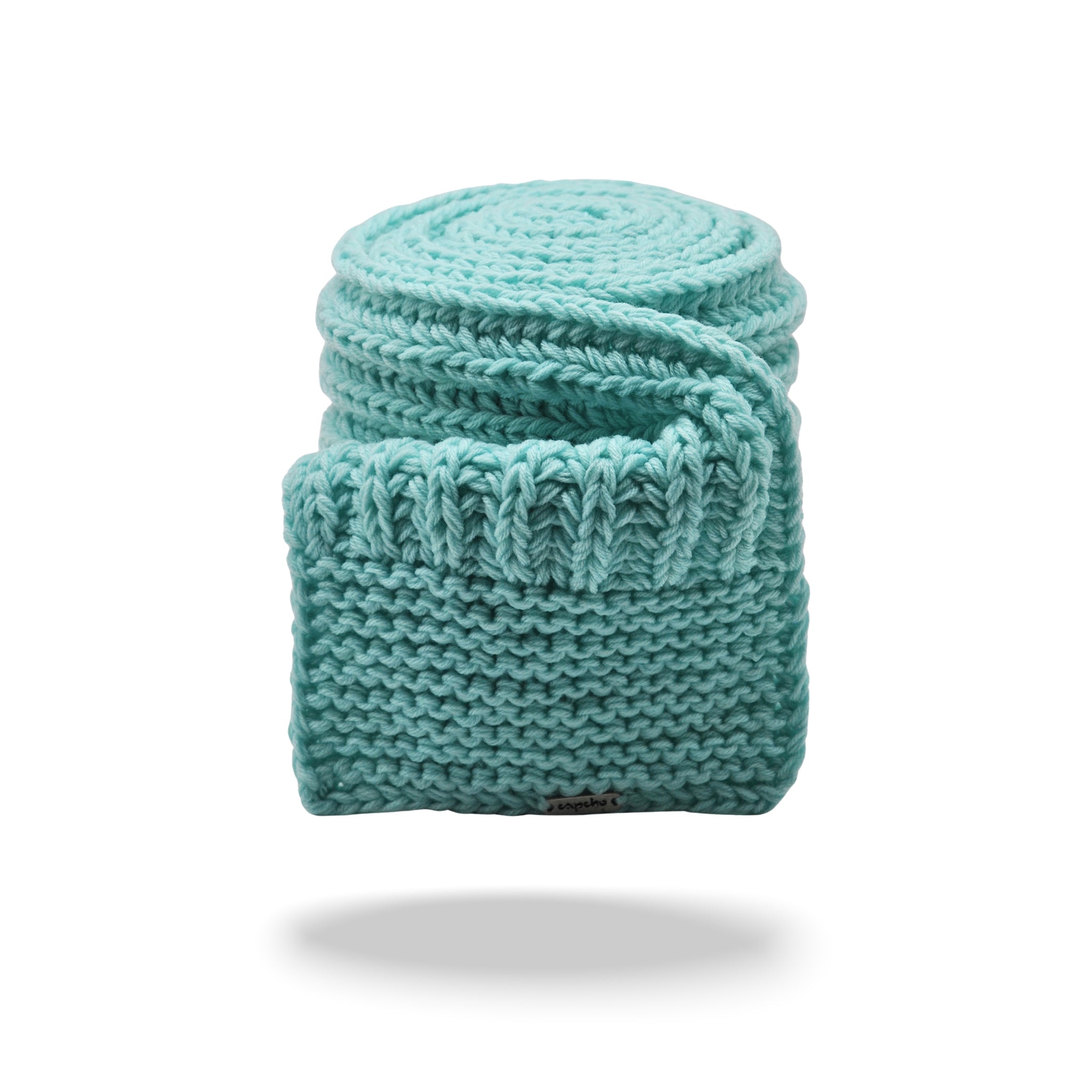 Écharpe Babu - Bleu glacier