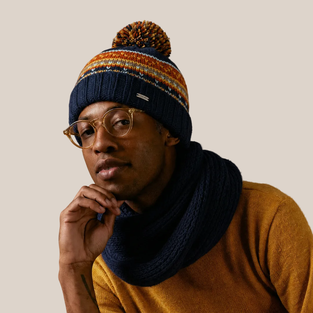 Bonnet Amala - Bleu nuit