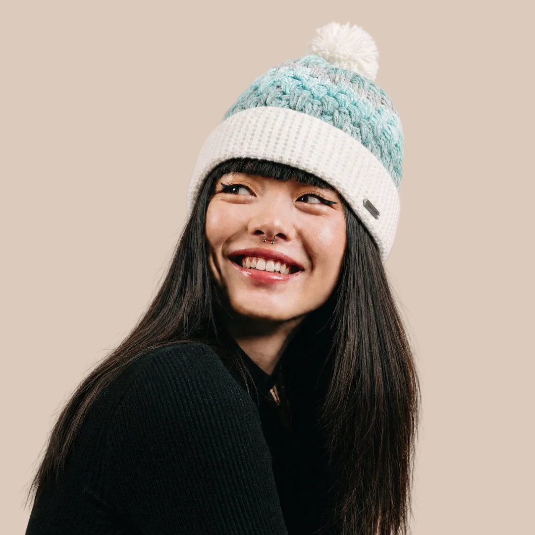 Bonnet Manju - Bleu glacier