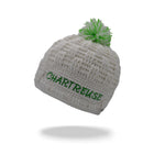 Bonnet Chartreuse Pompon - Blanc