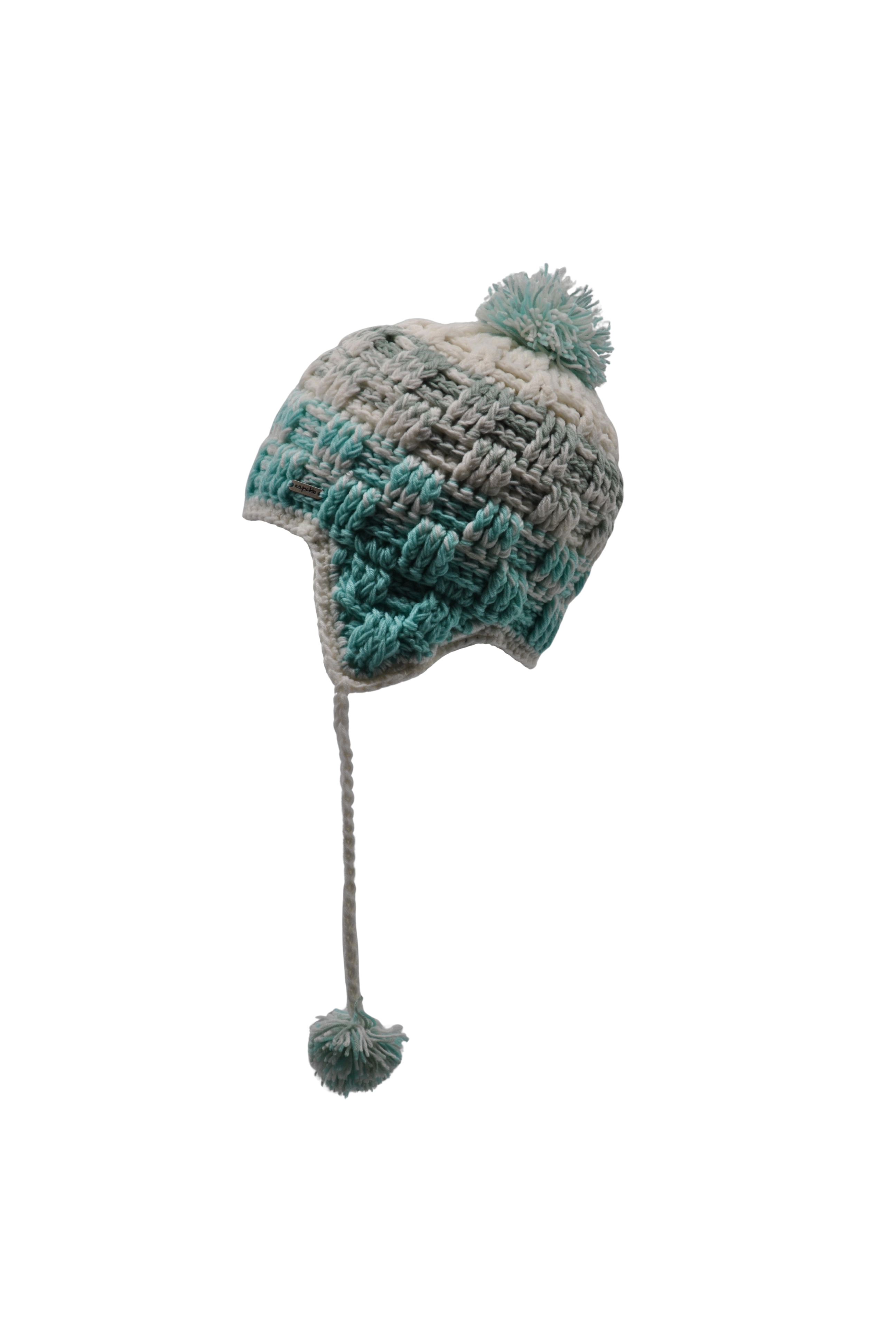 Bonnet Enfant Sherpa - Bleu glacier