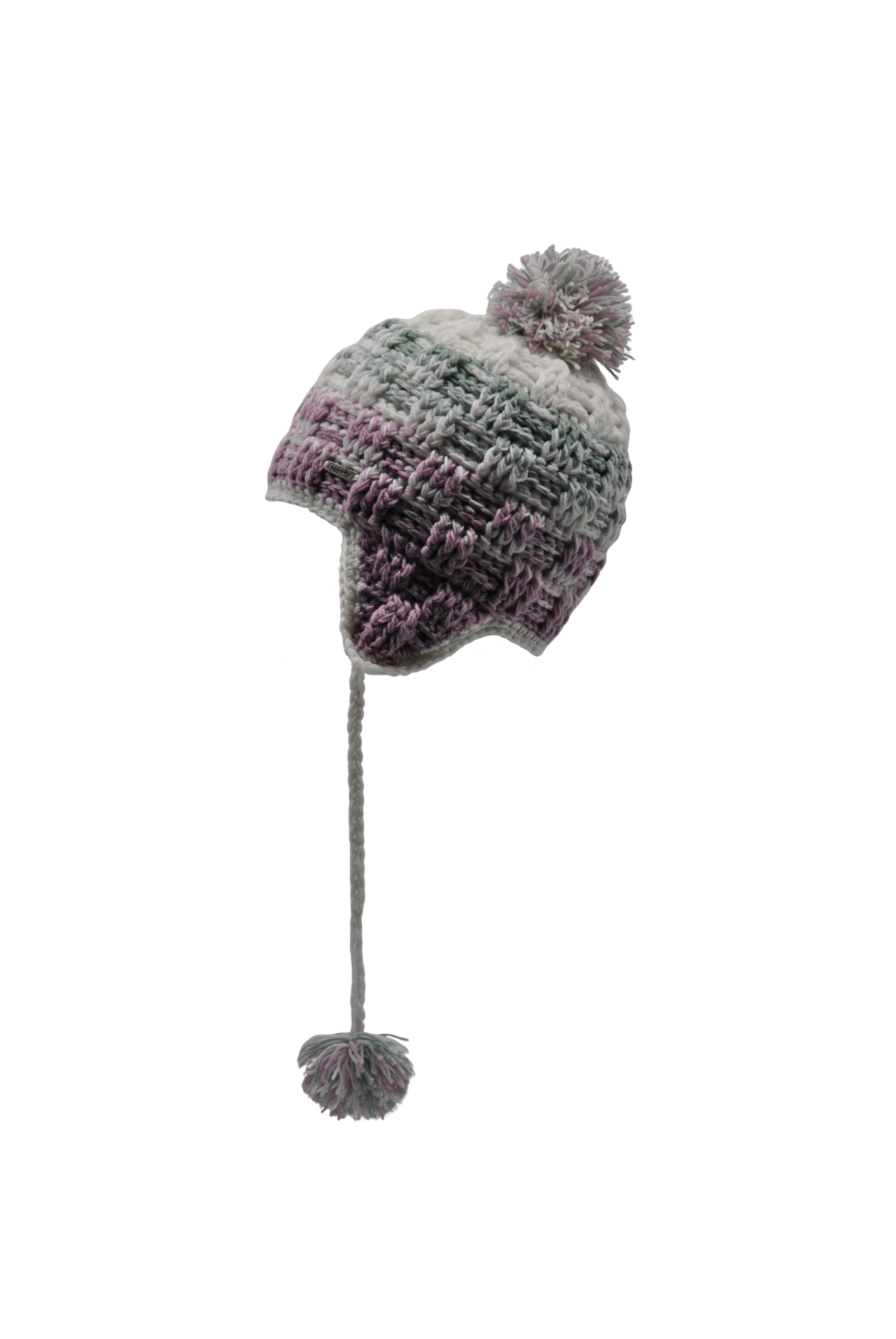 Bonnet Enfant Sherpa - Lilas