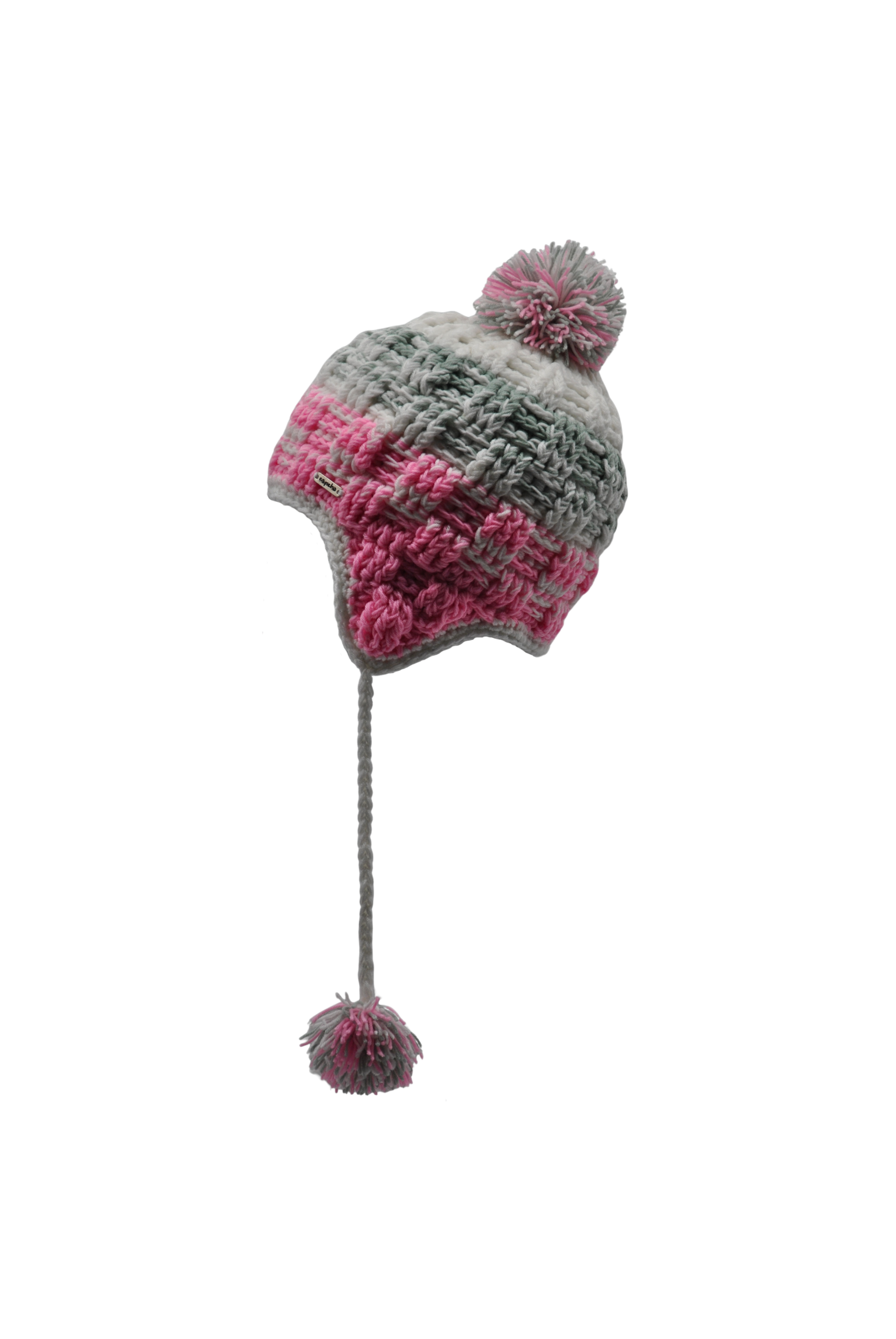 Bonnet Enfant Sherpa - Rose