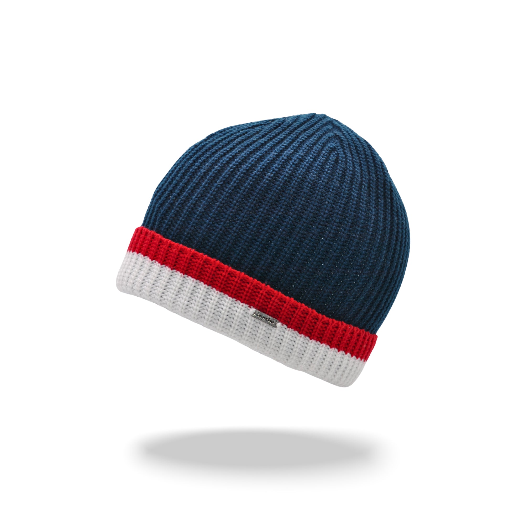 Bonnet Rajan - Bleu rouge