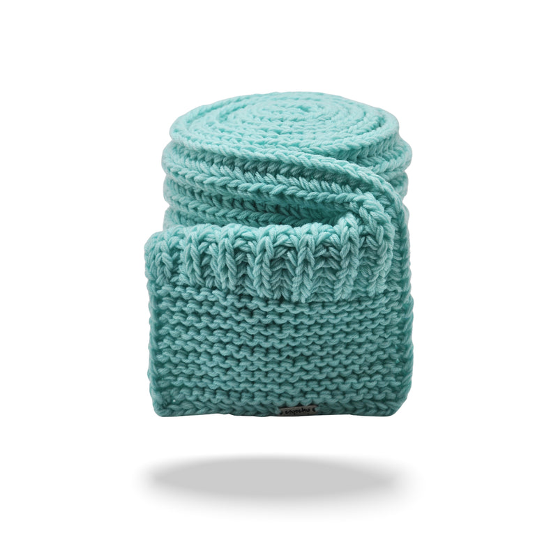 Écharpe Babu - Bleu glacier