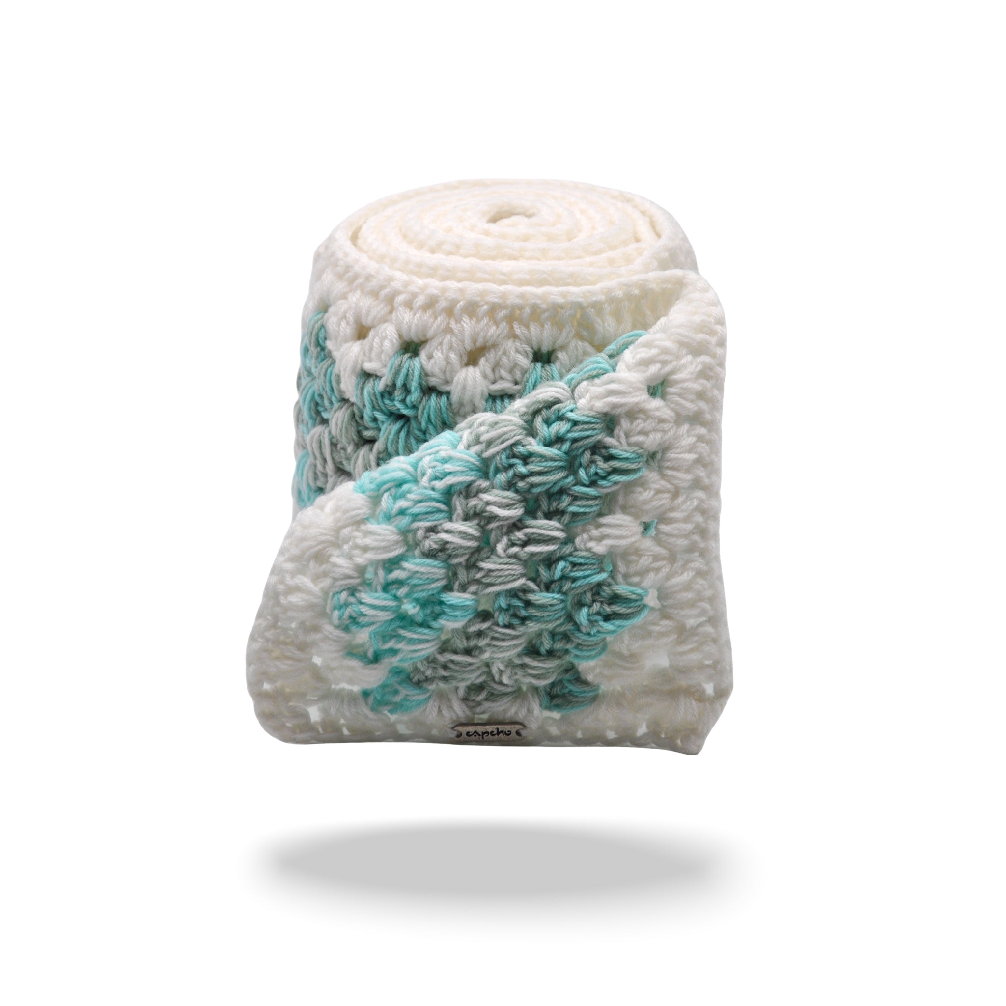 Écharpe Manju - Bleu glacier